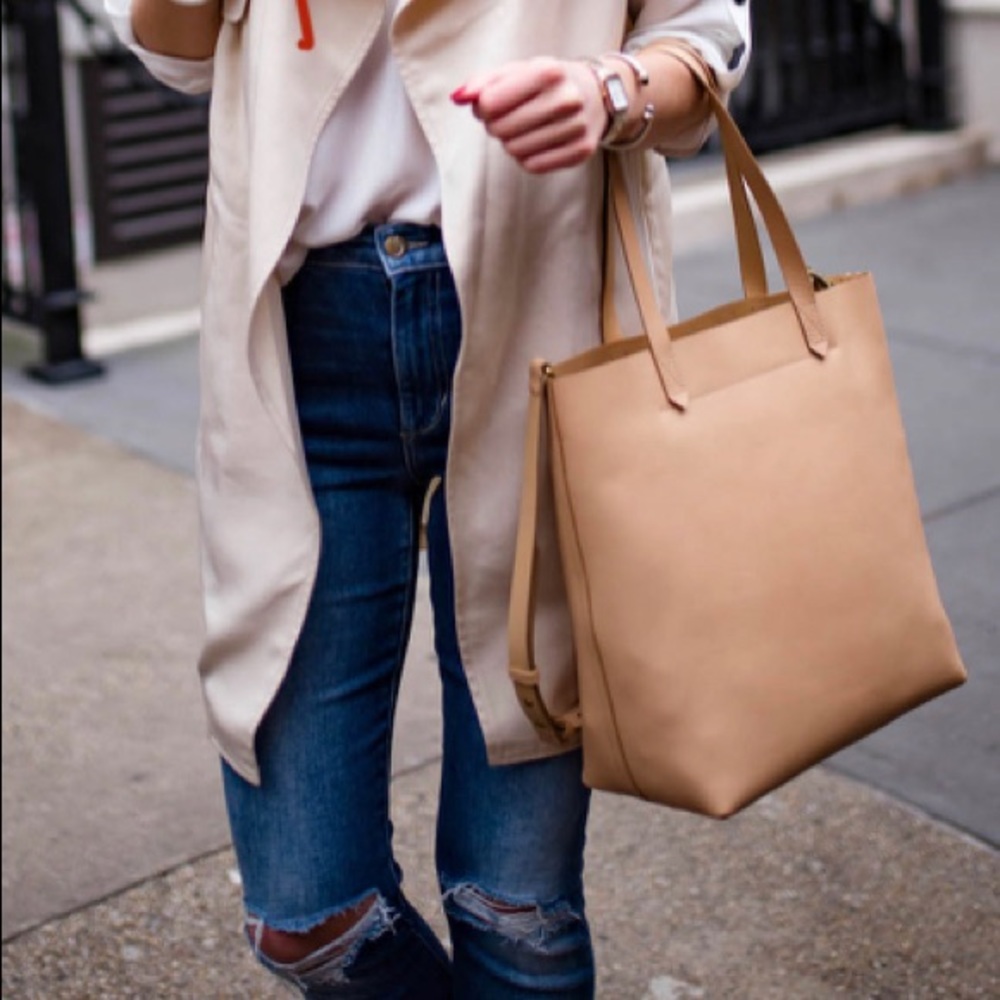 Madewell medium transport tote